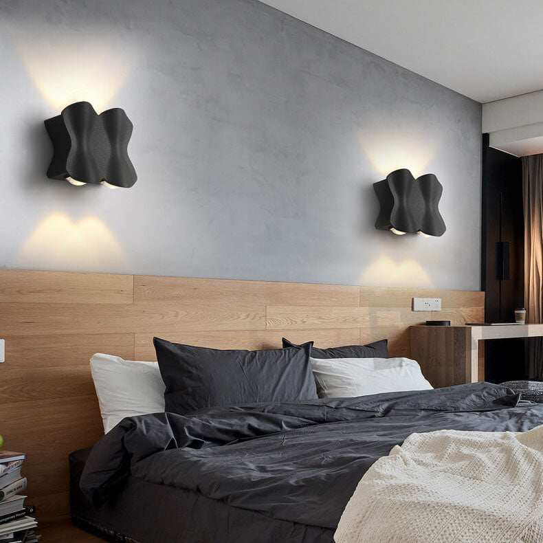 Solara - Modern waterproof LED outdoor wall lights made of aluminium