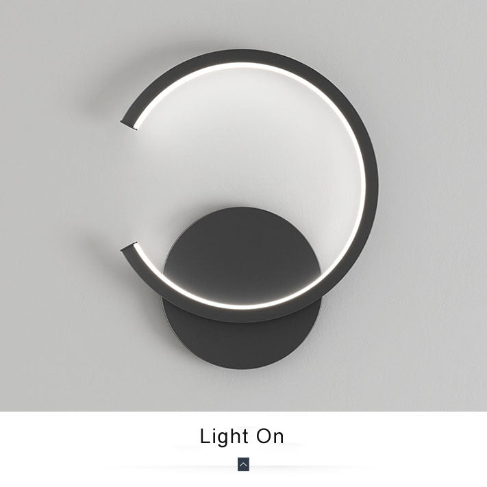 Luminex - Modern LED Wall Lamp with Minimalist Circular Design