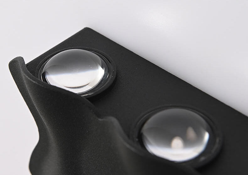 Solara - Modern waterproof LED outdoor wall lights made of aluminium