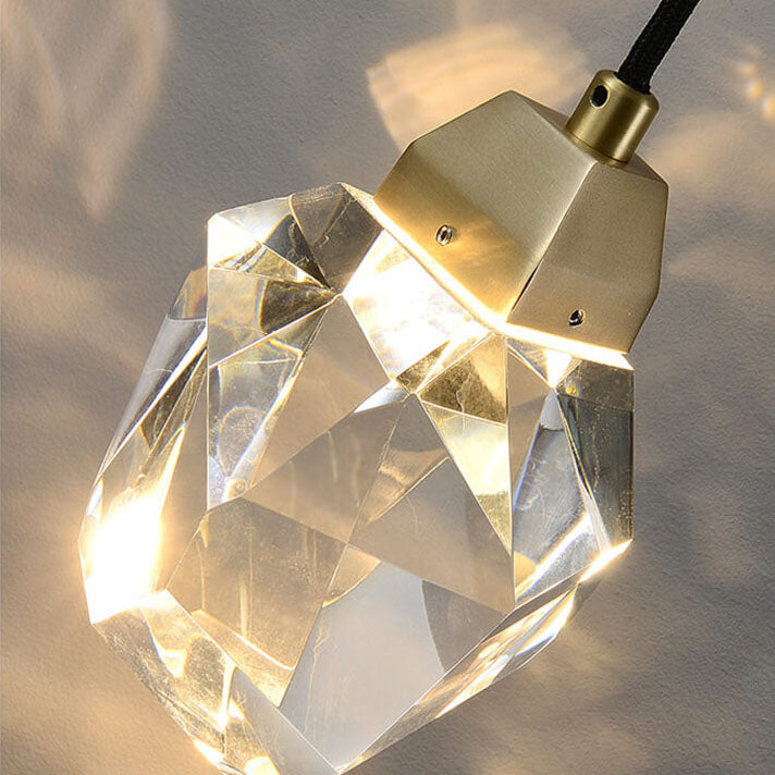 LuxorLicht - Modern wall lamp with crystals and LED lighting