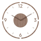 TimeWood - Nordic Stylish Solid Wood Wall Clock 14 Inch