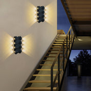 Solara - Modern waterproof LED outdoor wall lights made of aluminium