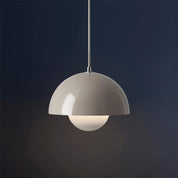 Half-Round Scandinavian Pendant Light Macaron