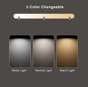 ColorLicht - Modern LED wall lamp in leaf shape with 3 interchangeable colours