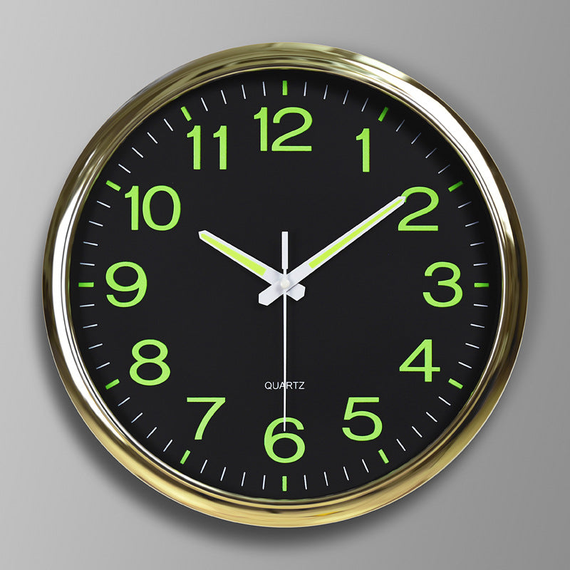 Illuminated Silent Wall Clock 30 cm