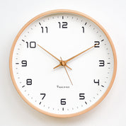 Minimalist Wooden Wall Clock - A Stylish Addition to Your Interior!