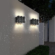 Solara - Modern waterproof LED outdoor wall lights made of aluminium