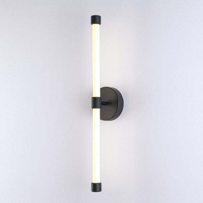Lumiglo - Modern minimalist tubular LED wall lamp made of acrylic