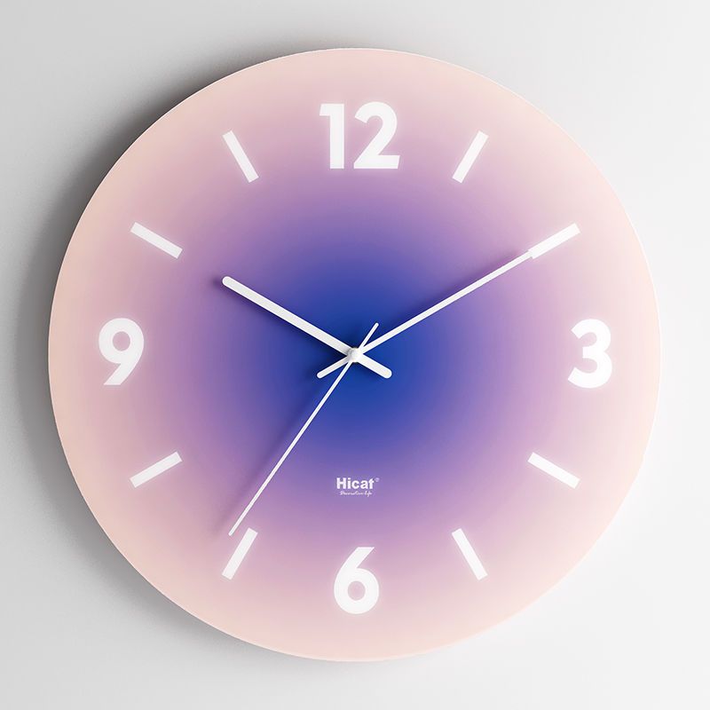 Stylish Glass Wall Clock