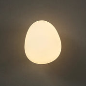 ShellWhite - Wall Lamp in Eggshell White Glass