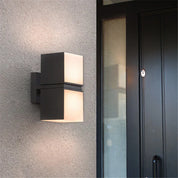 GlowGuard - Modern LED Wall Lamp for Outdoors