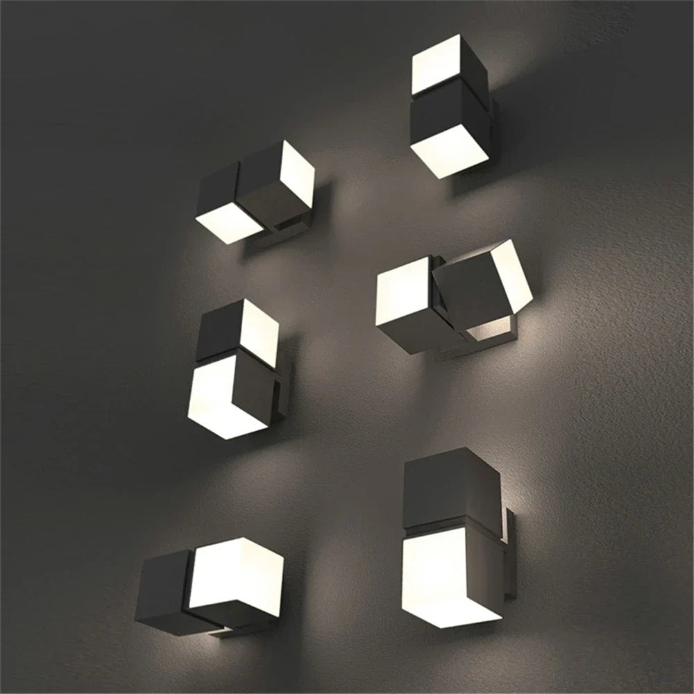 GlowGuard - Modern LED Wall Lamp for Outdoors