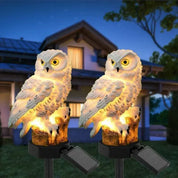 Owlight - Solar Garden Light with Decorative Pole