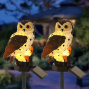 Owlight - Solar Garden Light with Decorative Pole