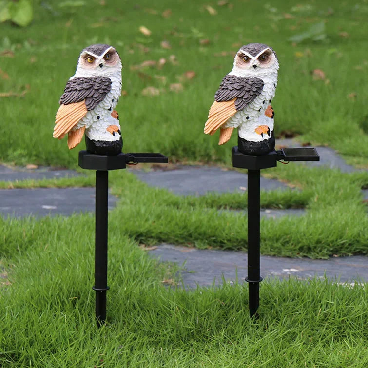 Owlight - Solar Garden Light with Decorative Pole