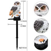 Owlight - Solar Garden Light with Decorative Pole