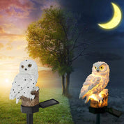 Owlight - Solar Garden Light with Decorative Pole