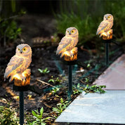 Owlight - Solar Garden Light with Decorative Pole