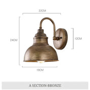 NostalgicGlow - Waterproof Vintage Wall Lamp