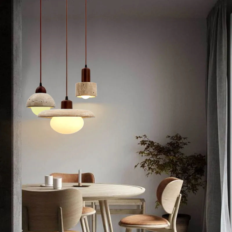 HarmonyLamp – Wabi Sabi Chic Chandelier