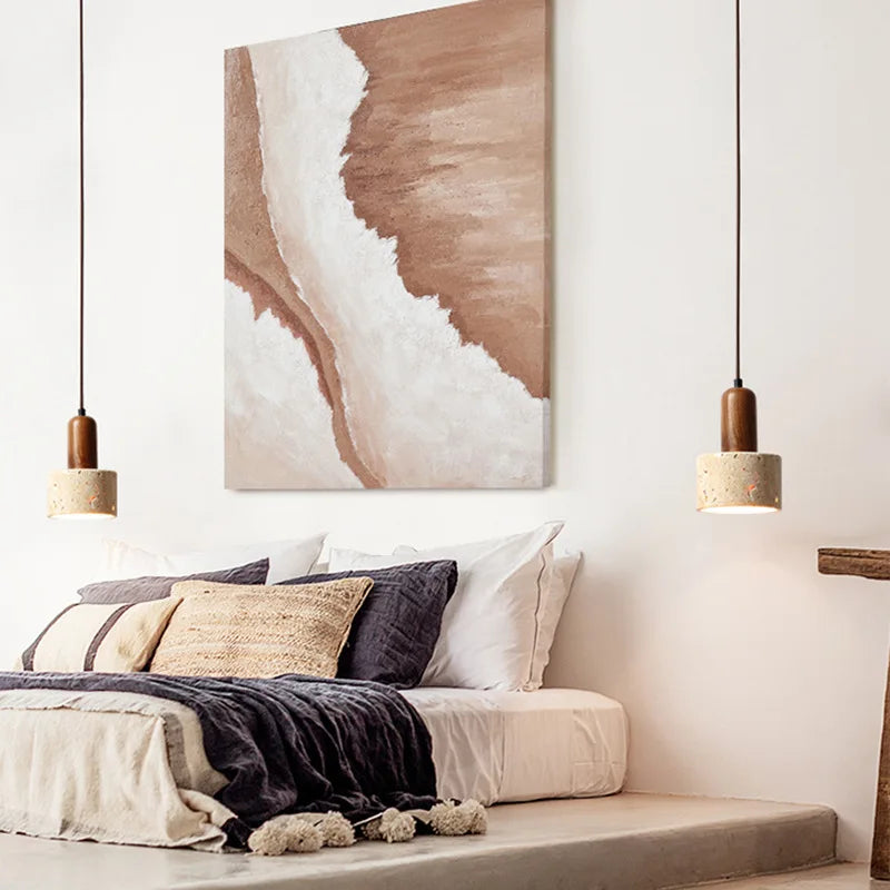 HarmonyLamp – Wabi Sabi Chic Chandelier