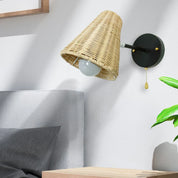EcoLux - Adjustable Woven Wall Lamp