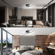 WaveGlow - Simple LED Ceiling Light with 3 Waves