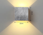 LED Aluminium Wall Lamp for Bedroom Living Room Hallway Accent Lighting