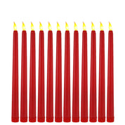 Shadowglow - Black LED Taper Candles for Halloween and Weddings
