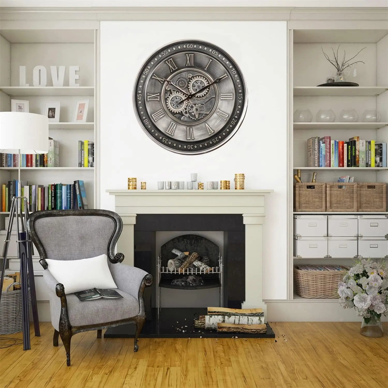 BatteryTime – Battery-Powered Wall Clock