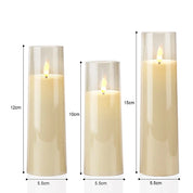 Candleset Lux - Set of Flickering LED Candles for Decoration