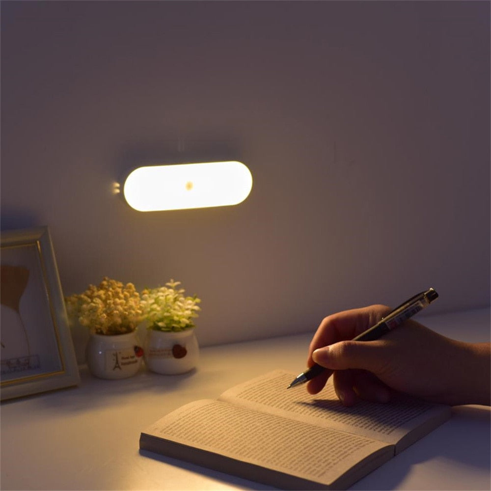 LED USB Rechargeable Wireless Motion Sensor Wall Lamp