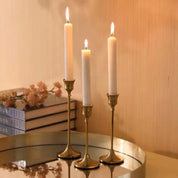 Dreamy Lights - Gold Candle Holders for a Romantic Atmosphere