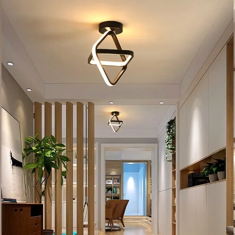 Modern LED Ceiling Light - 2 Rings