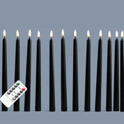 Nightfall - Black LED Candles with Remote Control for Halloween