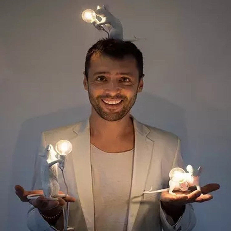 Cheeky Mouse - Creative and Unique Table or Desk Lamp