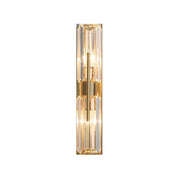 Luxury Crystal Wall Lamp with 2 Light Elements