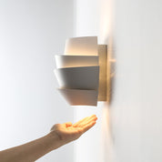Luminique - Scandinavian Wall Lamp with Double Light Points in Iron