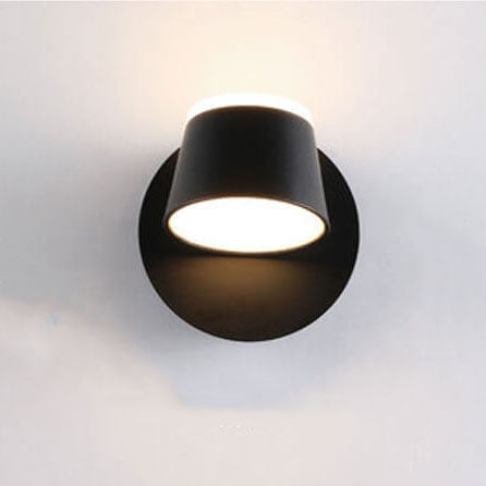 Nordic Rotatable Cylinder Shade LED Wall Lamp 1/2/3 Flames