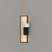 LumiSil - Minimalist Creative Square Frame Iron Silicone LED Wall Lamp