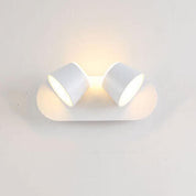 Nordic Rotatable Cylinder Shade LED Wall Lamp 1/2/3 Flames