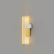 LumiSil - Minimalist Creative Square Frame Iron Silicone LED Wall Lamp