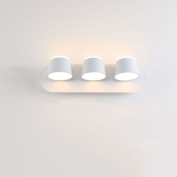 Nordic Rotatable Cylinder Shade LED Wall Lamp 1/2/3 Flames
