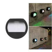 EcoBright - Waterproof LED Solar Patio Lights for Outdoors, Round and Square