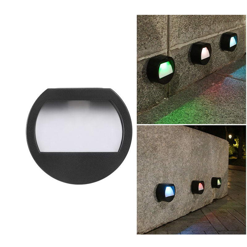 EcoBright - Waterproof LED Solar Patio Lights for Outdoors, Round and Square