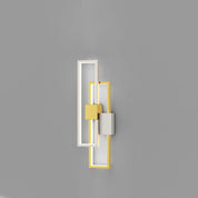 LumiSil - Minimalist Creative Square Frame Iron Silicone LED Wall Lamp