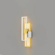 LumiSil - Minimalist Creative Square Frame Iron Silicone LED Wall Lamp