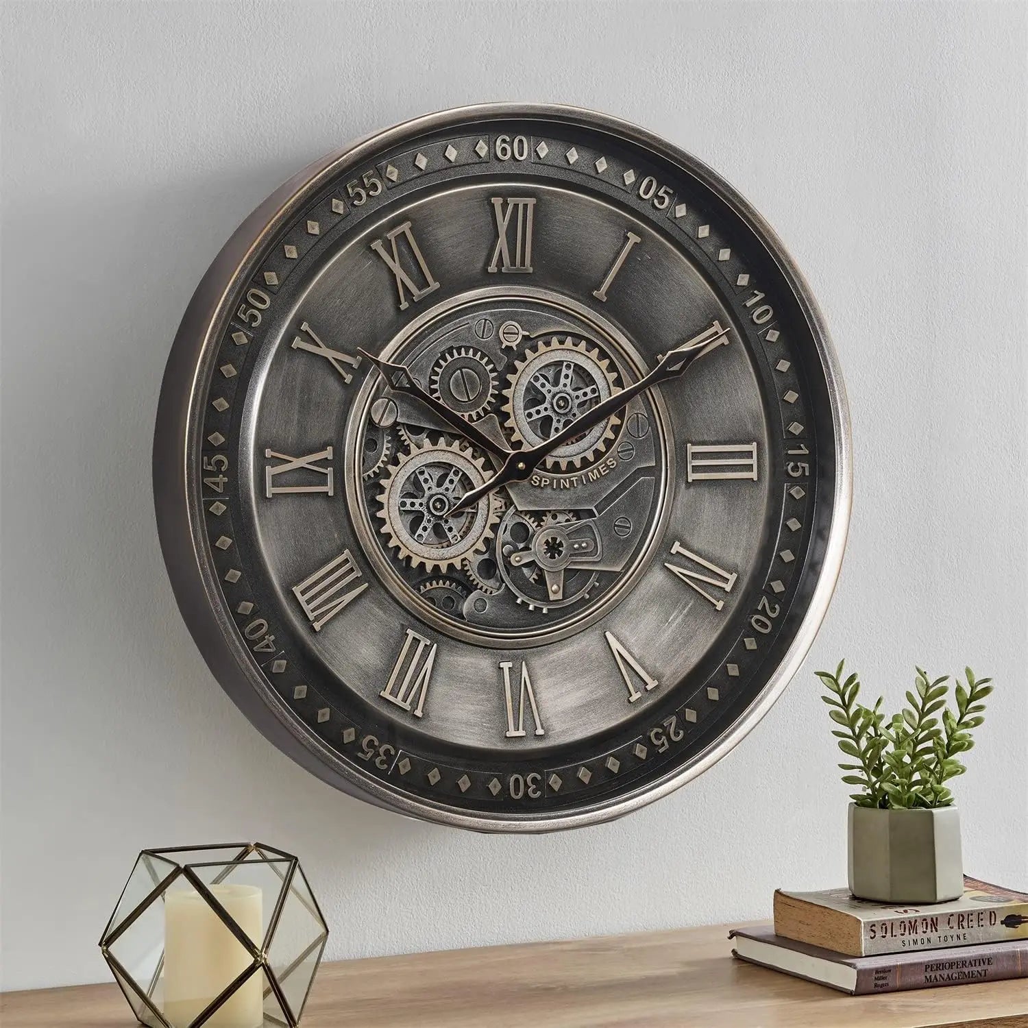 BatteryTime – Battery-Powered Wall Clock