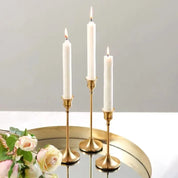 Dreamy Lights - Gold Candle Holders for a Romantic Atmosphere