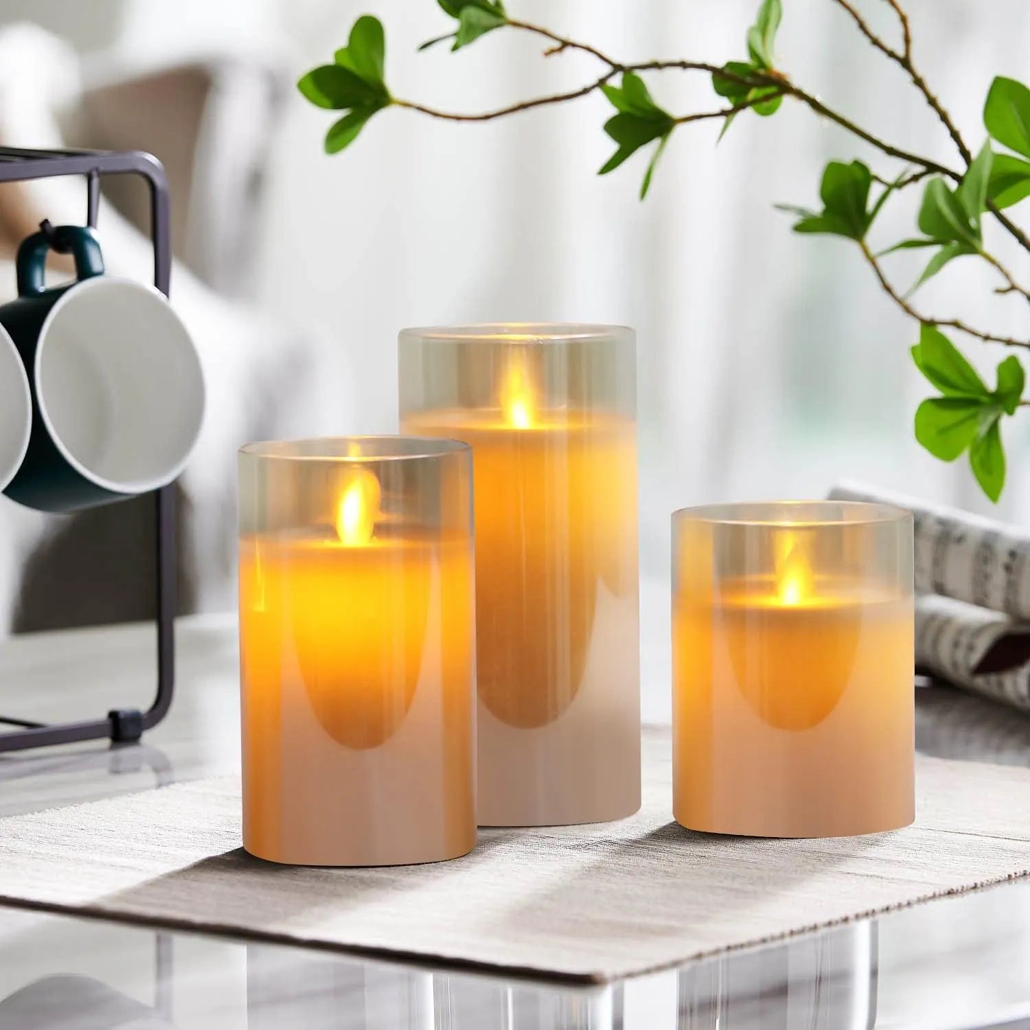 SafeGlow - Elegant and Safe Candles for Decoration